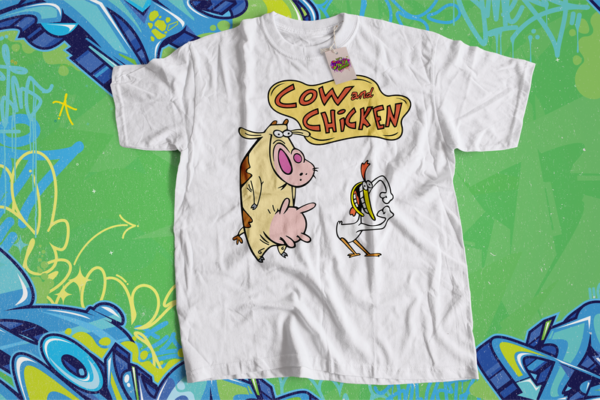 Cow & Chicken T Shirt