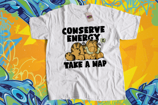 Garfield - Conserve Energy T Shirt