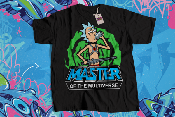 Rick Master Of The Multiverse T Shirt