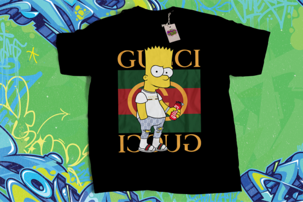 Bart Meets Gucci T Shirt